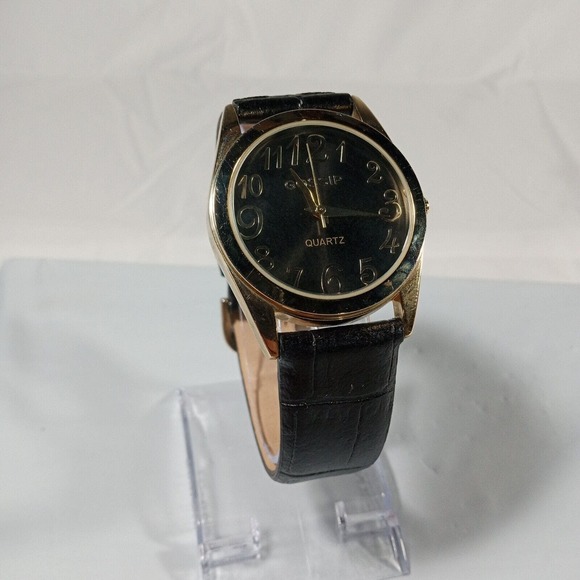 Gossip Quartz Ladies Wrist Watch Set Lot of 4 - Genuine Leather - New Batteries - Picture 12 of 16